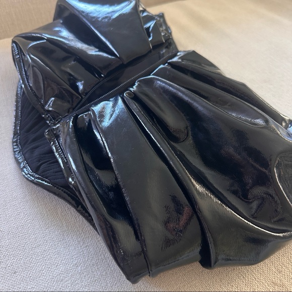 House of CB Black Patent Boned Corset - Picture 13 of 13